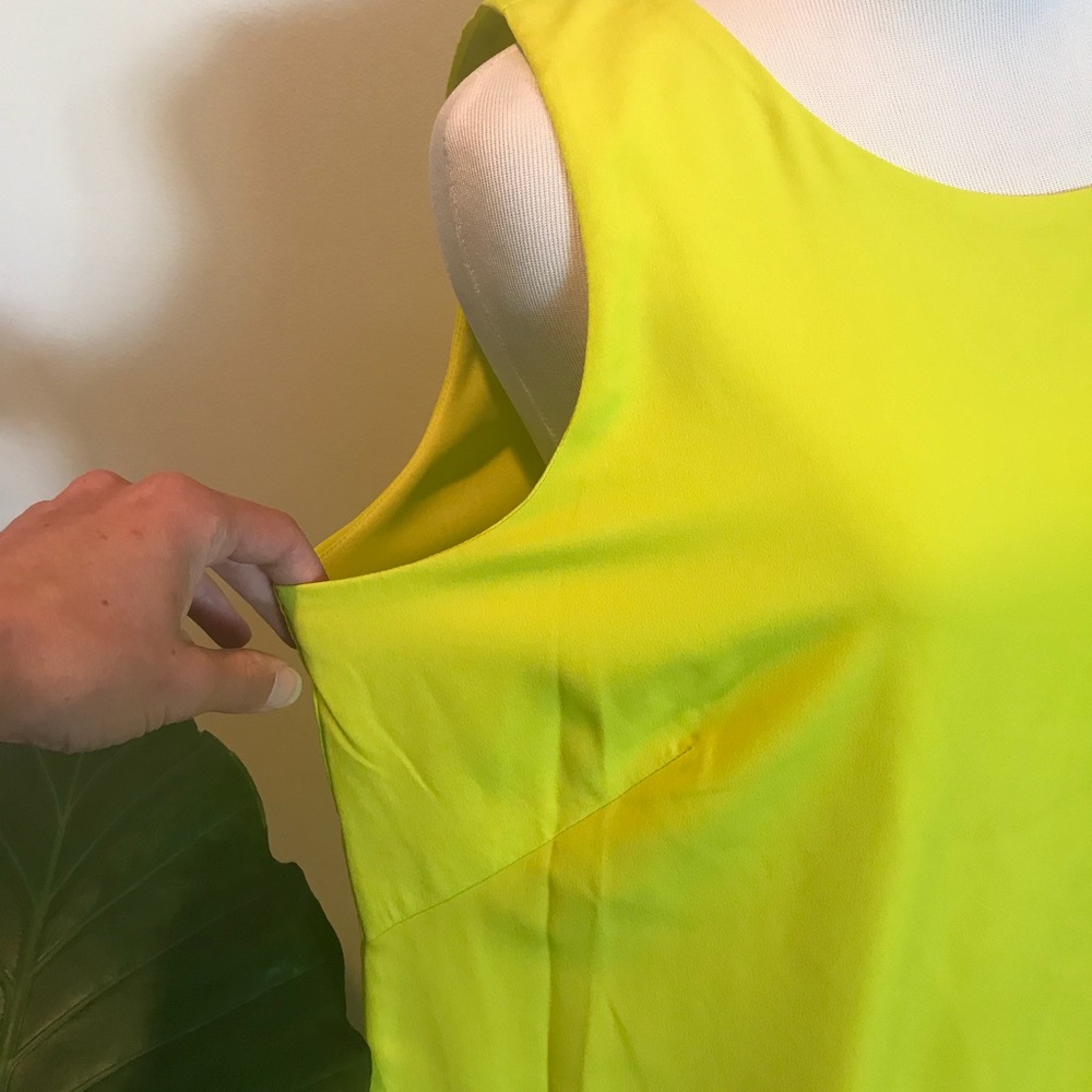 Cupio Lemonfreeze Sleeveless Sheath Dress NWT - Picture 2 of 5